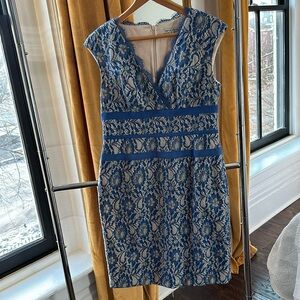 Beautiful blue lace dress. Size 10 by Simply Liliana